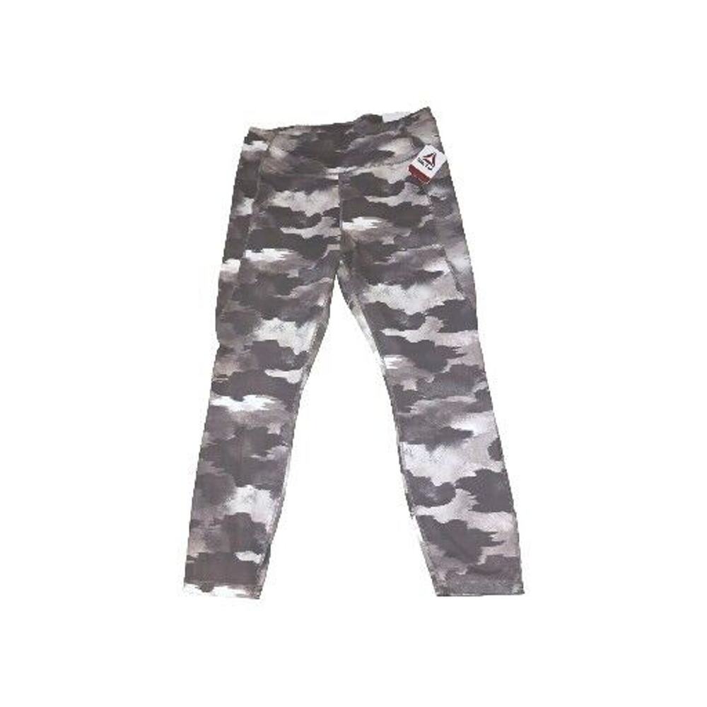 NEW Reebok Women's Active 7/8 High Rise Legging Camo Size XL